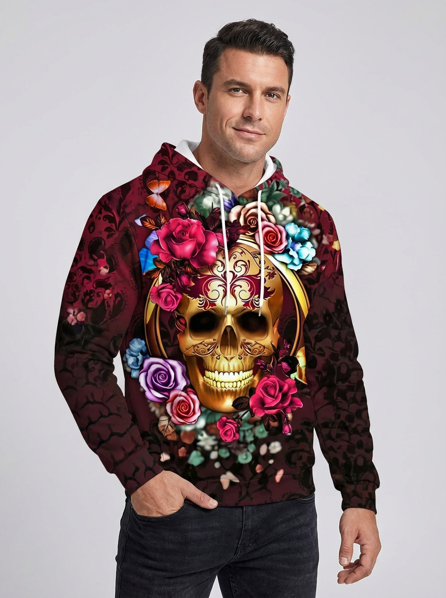 ErgonSkull | 3D Graphic Hoodie