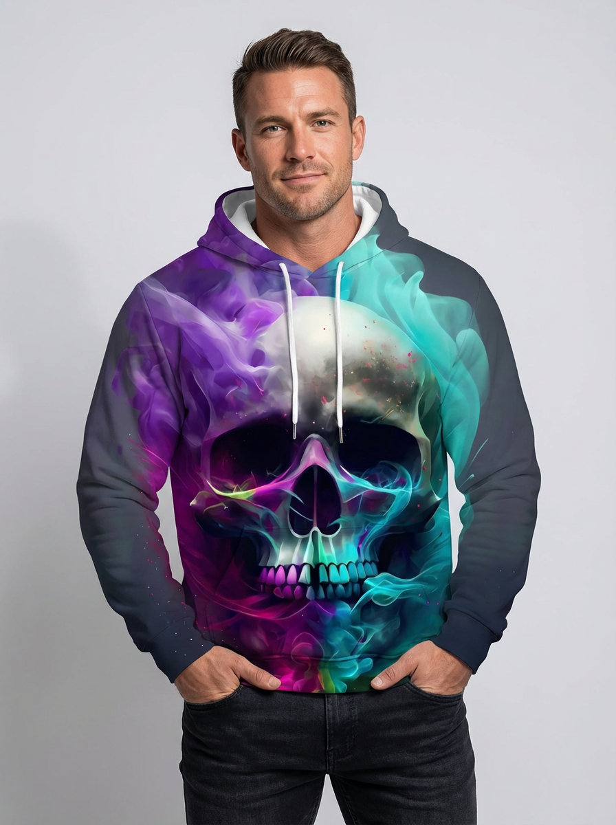 ErgonSkull | 3D Graphic Hoodie