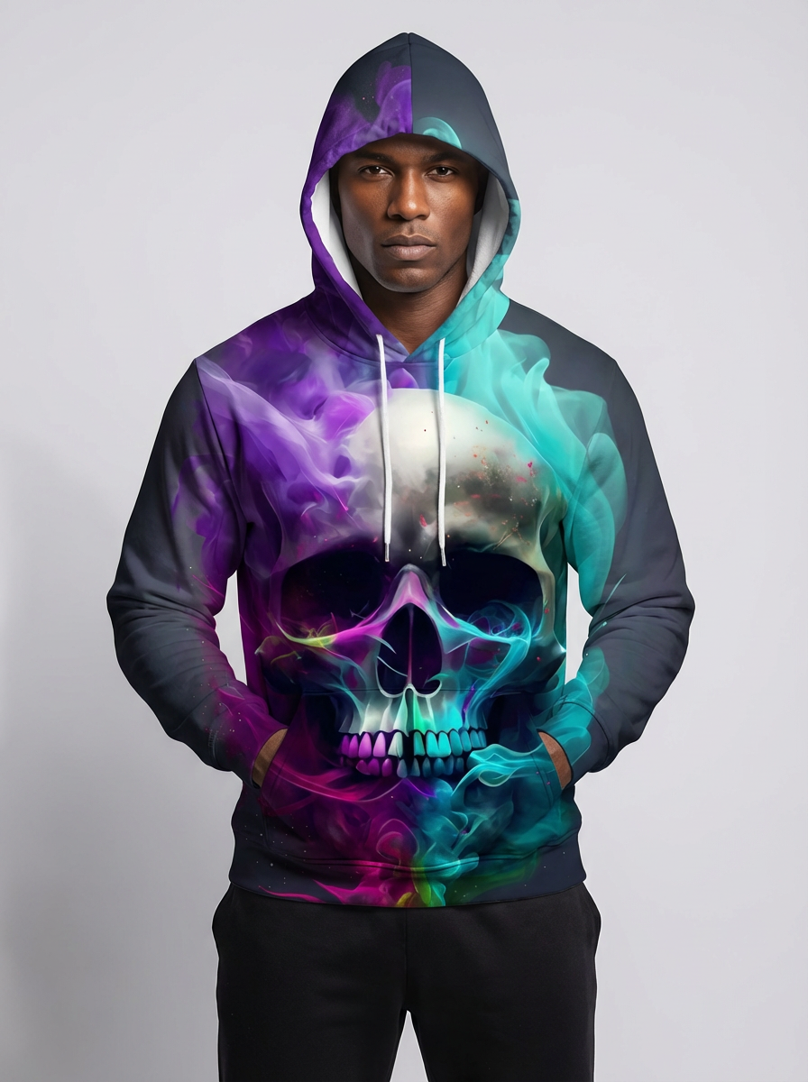ErgonSkull | 3D Graphic Hoodie