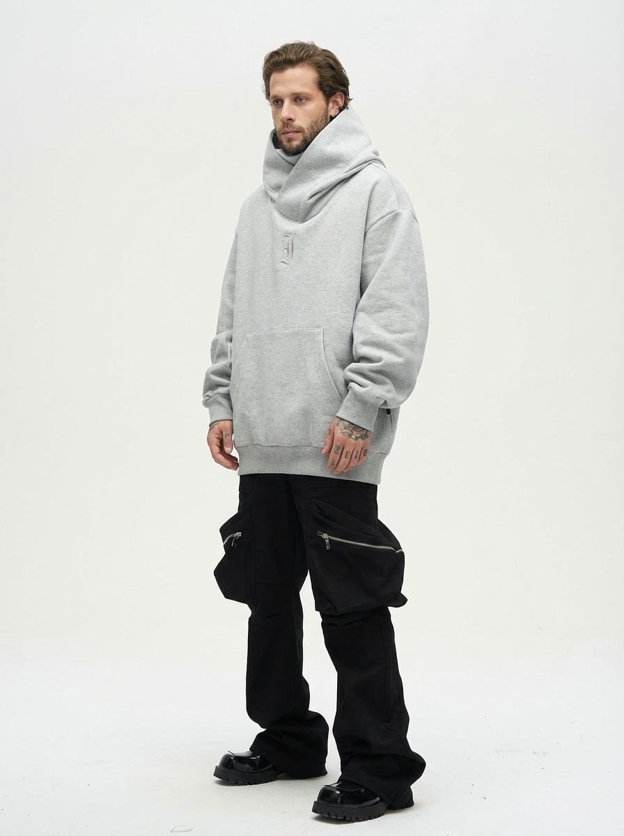 ErgonVault | High Neck Hoodie