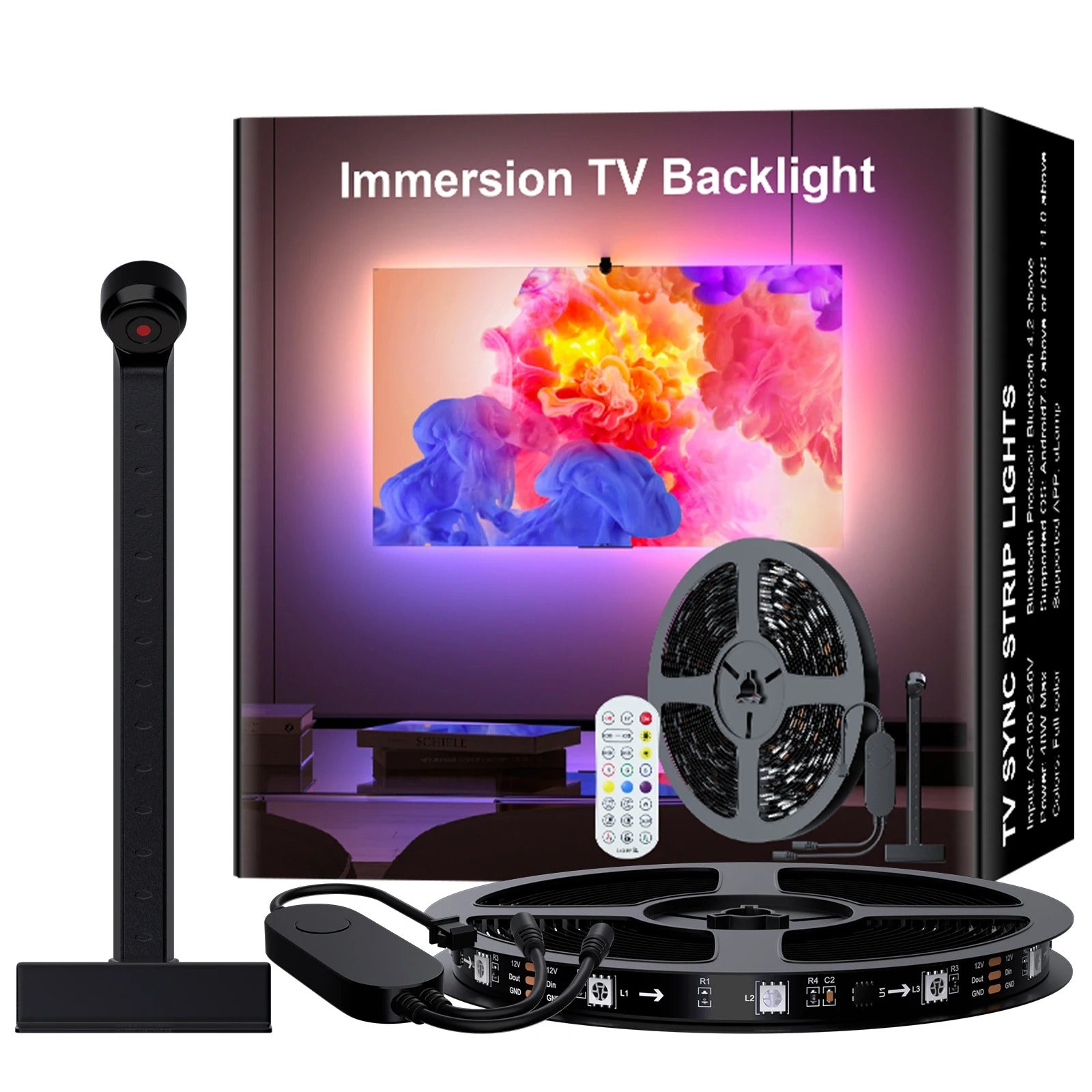 Ergonspace TV Backlights with Camera