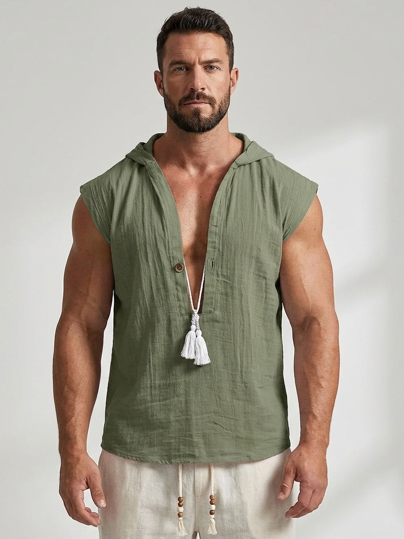 ErgonLoom | Linen Casual Tank