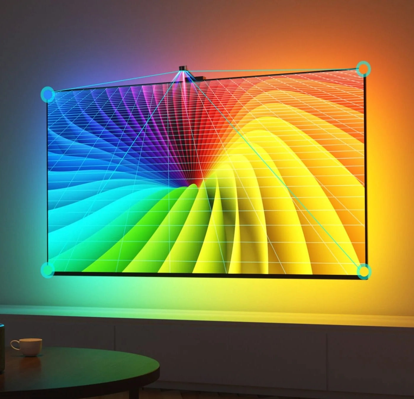 Ergonspace TV Backlights with Camera