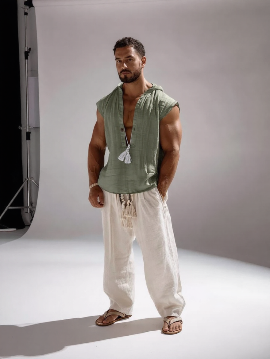 ErgonLoom | Linen Casual Tank