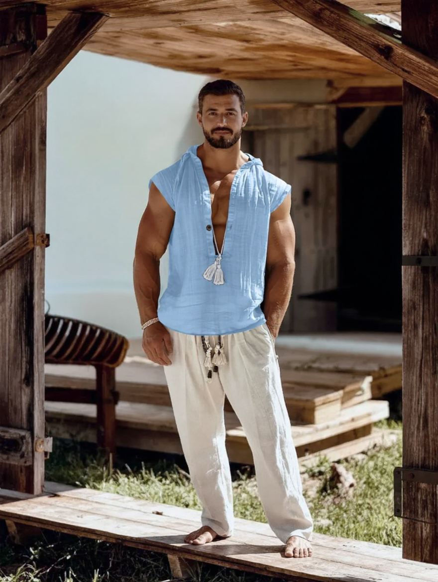 ErgonLoom | Linen Casual Tank