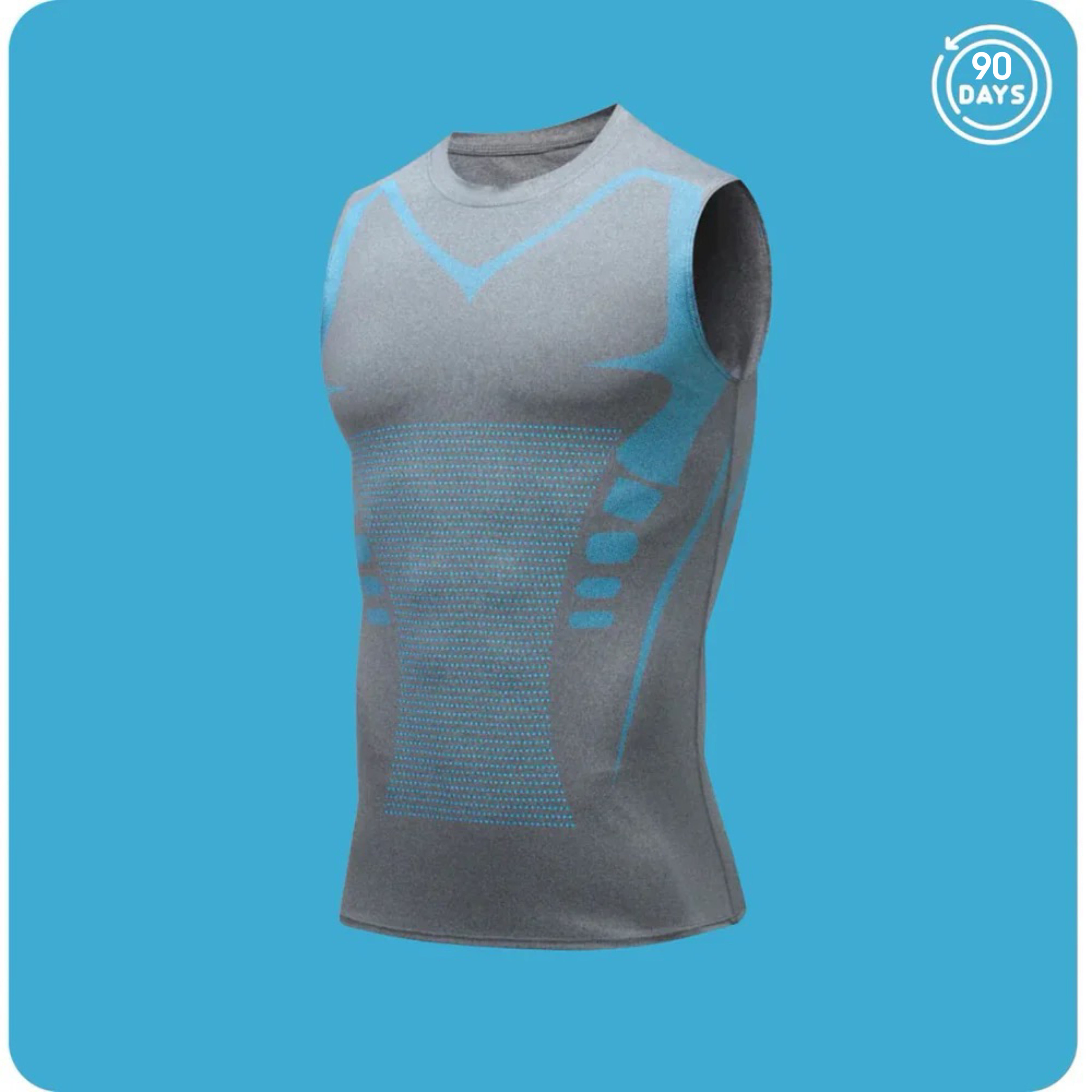 ErgonBoost | Men's Compression T-Shirt for Weight Loss