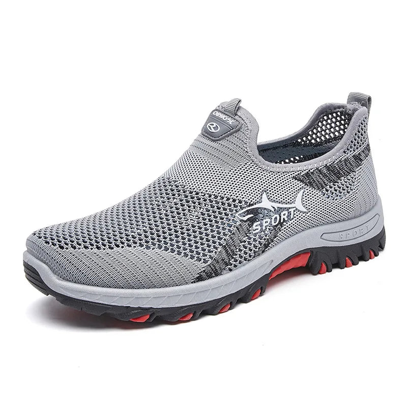 Men’s Lightweight Mesh Sneakers – Breathable Running, Training & Hiking Shoes