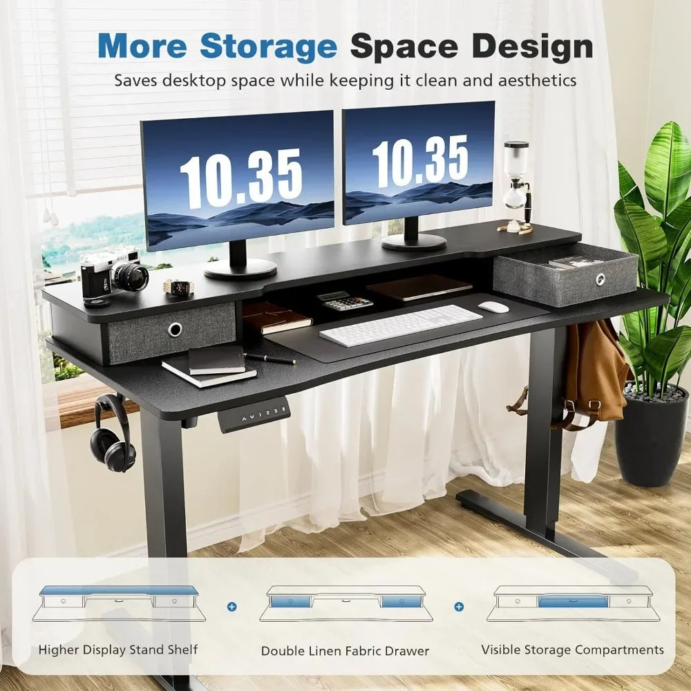 Ergonspace two-level Desk