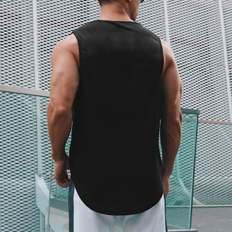Men's Mesh Quick-Dry Gym Tank Top – Moisture-Wicking Sleeveless Muscle Shirt for Workout, Bodybuilding & Training