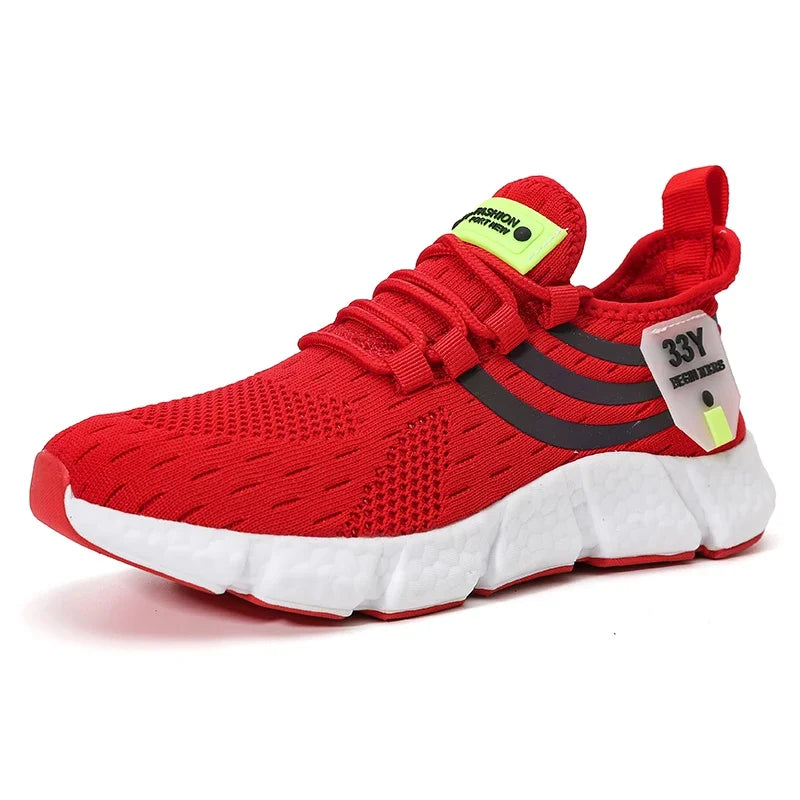 Casual Breathable Sneakers – Lightweight Mesh Running Shoes for Walking, Jogging & Outdoor Sports