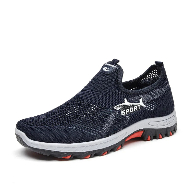 Men’s Lightweight Mesh Sneakers – Breathable Running, Training & Hiking Shoes