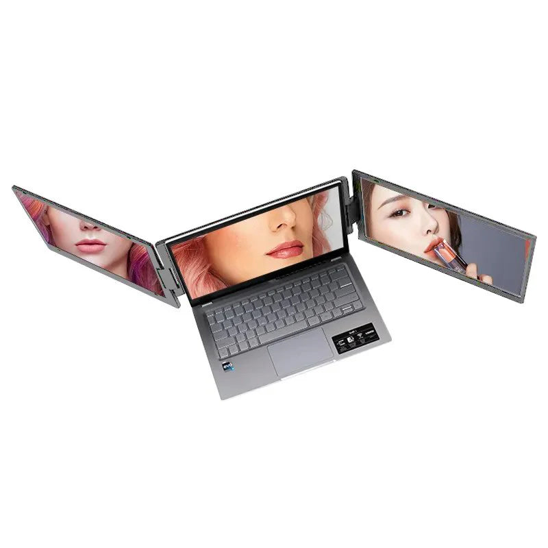 13.3/14 inch Portable TIriple-screen Monitor