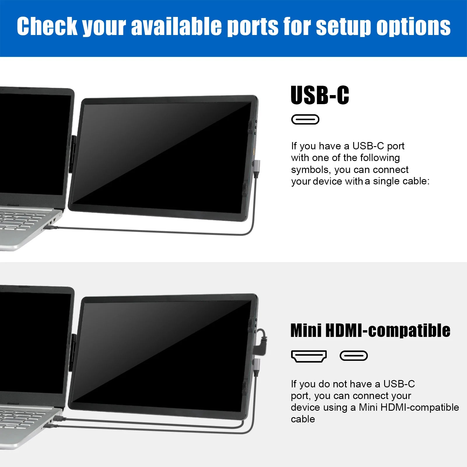 Ergonspace 14.6 Dual LCD Monitor
