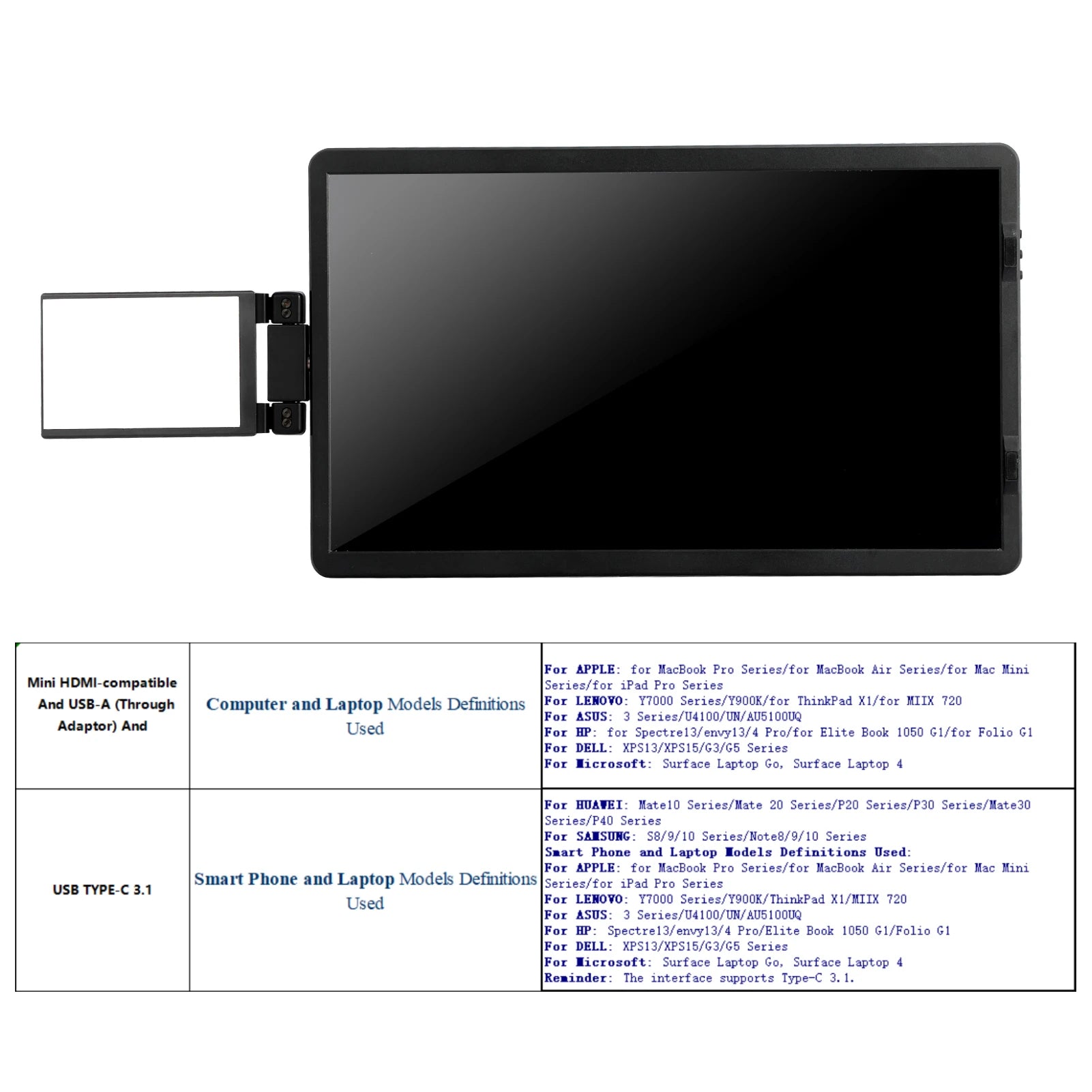 Ergonspace 14.6 Dual LCD Monitor