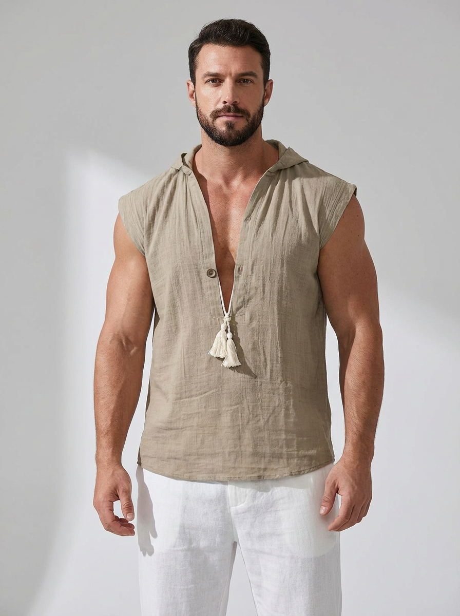 ErgonLoom | Linen Casual Tank
