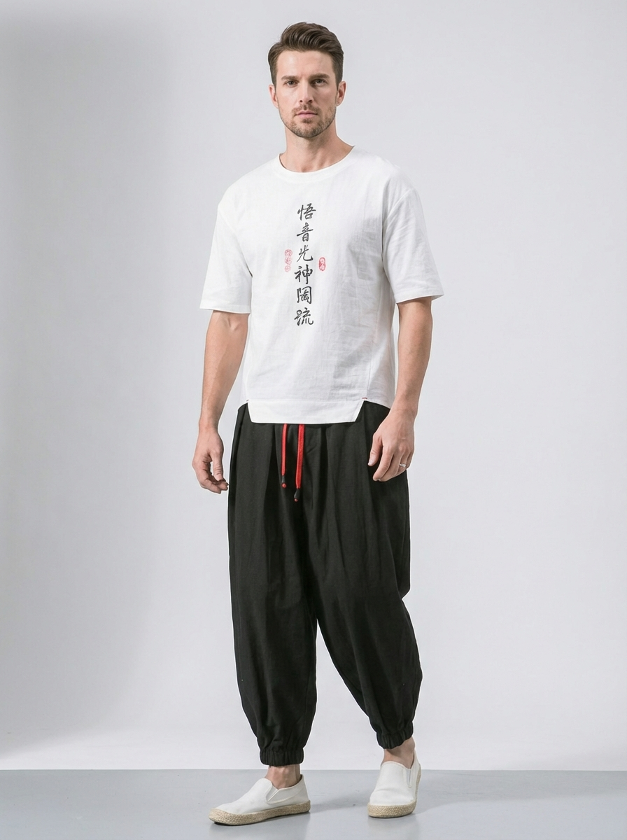 ErgonTao | Oversized Casual Trousers