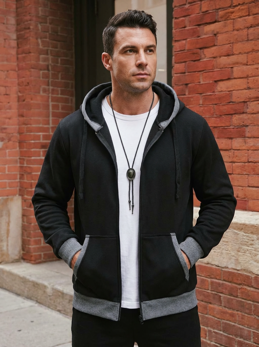 ErgonTrim | Contrast Edge Hoodie