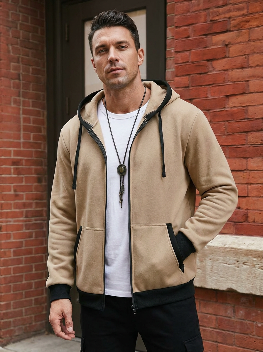 ErgonTrim | Contrast Edge Hoodie