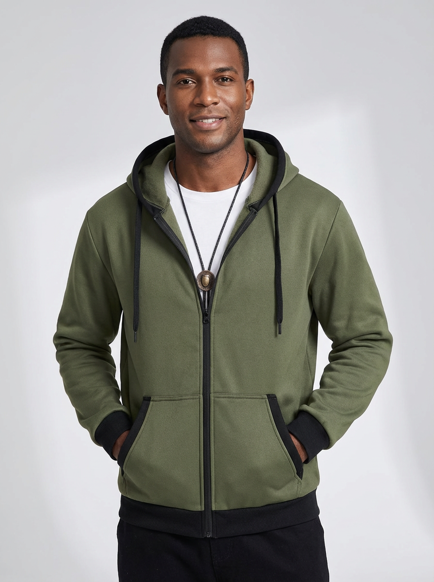 ErgonTrim | Contrast Edge Hoodie