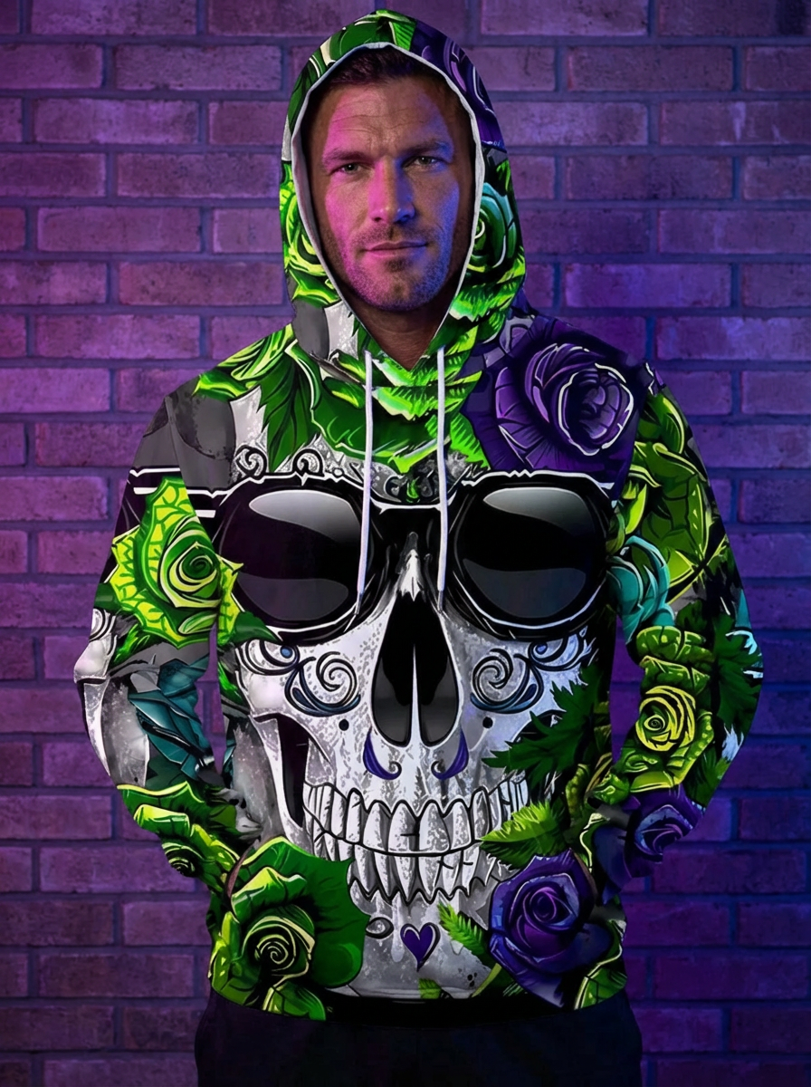 ErgonSkull | 3D Graphic Hoodie