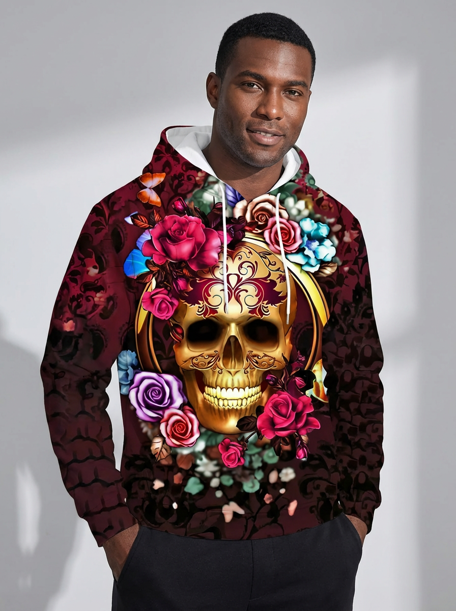 ErgonSkull | 3D Graphic Hoodie