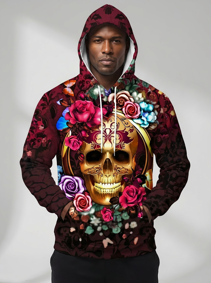 ErgonSkull | 3D Graphic Hoodie