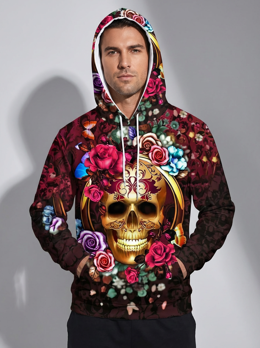 ErgonSkull | 3D Graphic Hoodie
