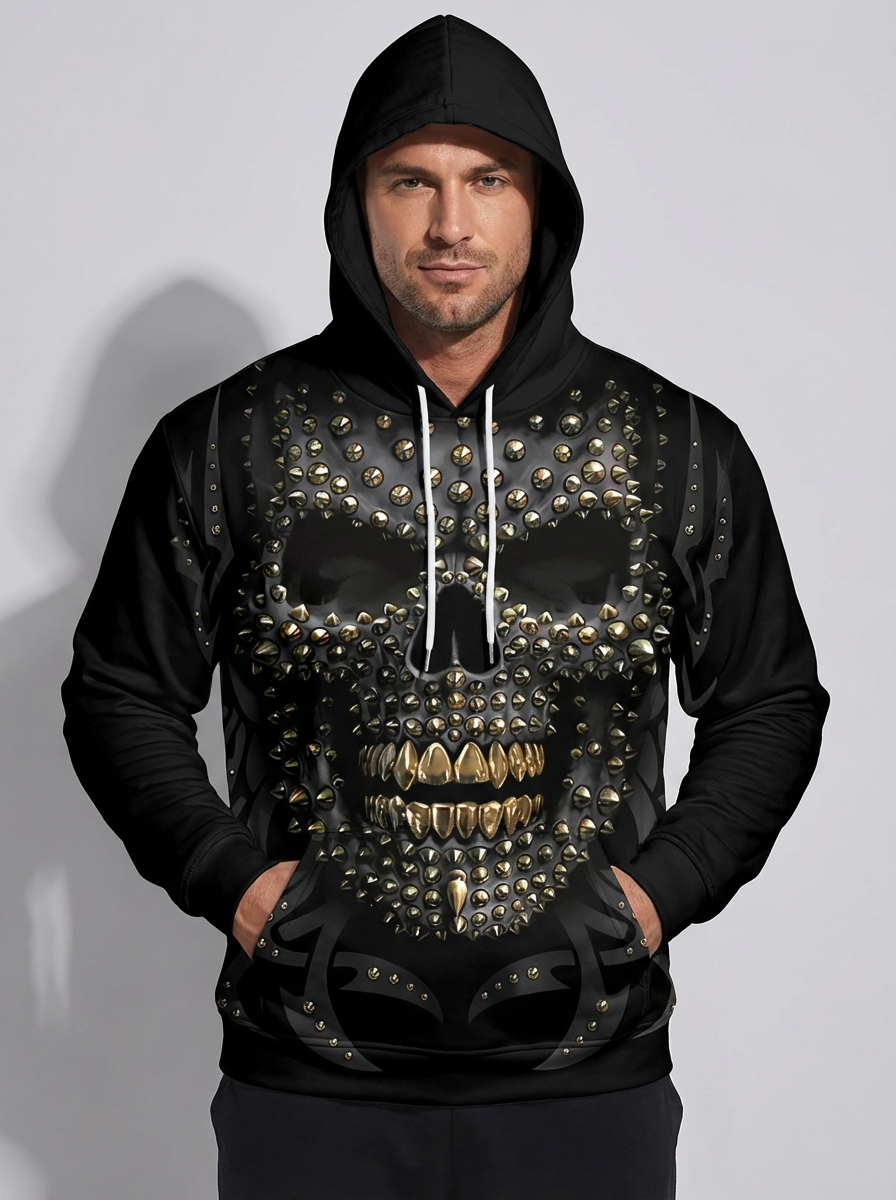 ErgonSkull | 3D Graphic Hoodie