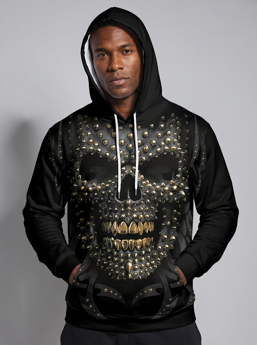 ErgonSkull | 3D Graphic Hoodie