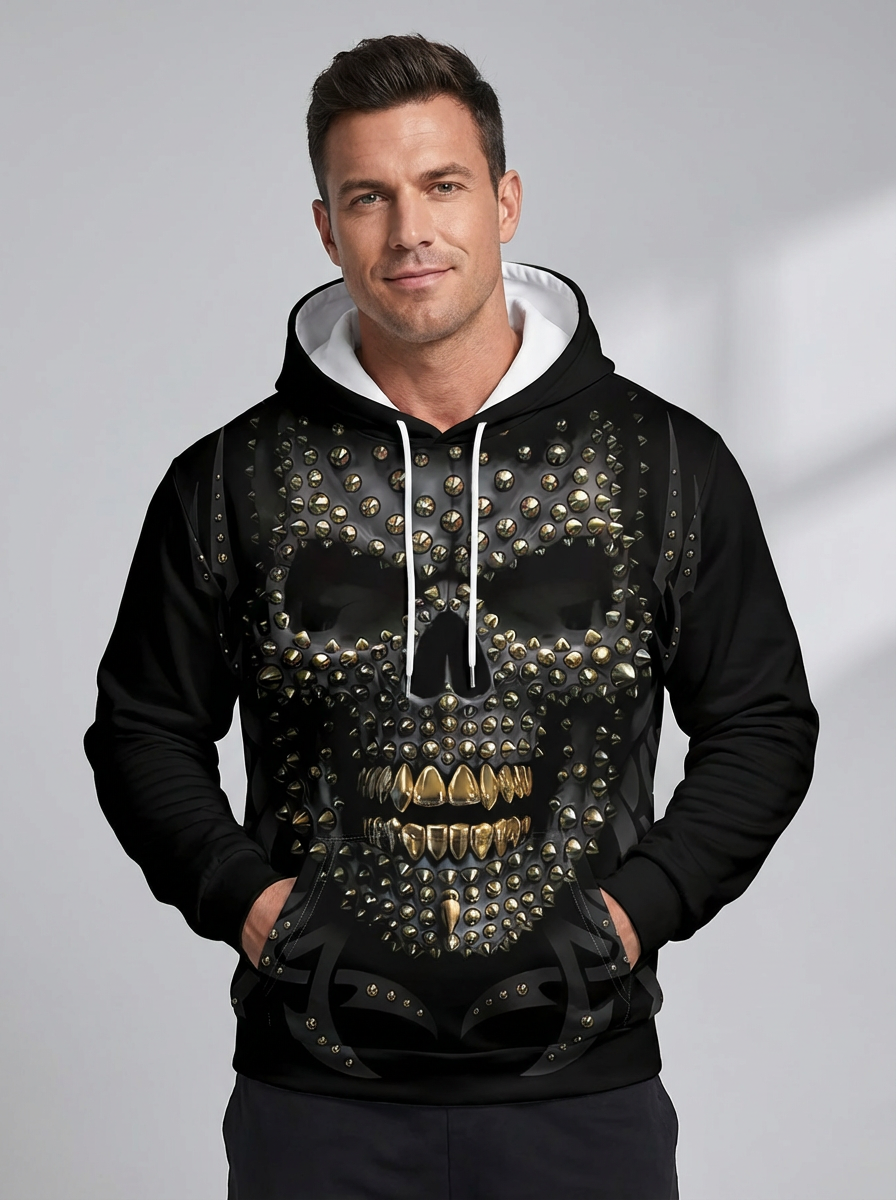 ErgonSkull | 3D Graphic Hoodie