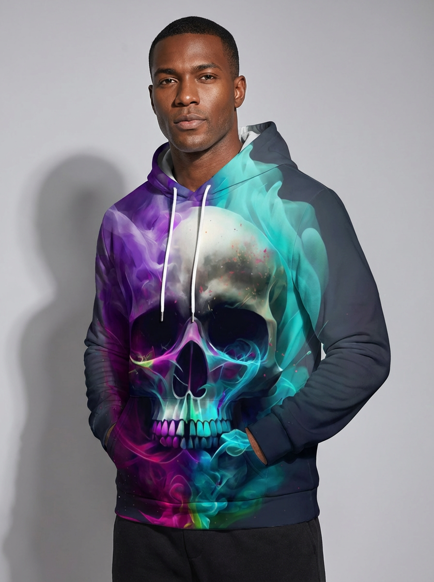 ErgonSkull | 3D Graphic Hoodie