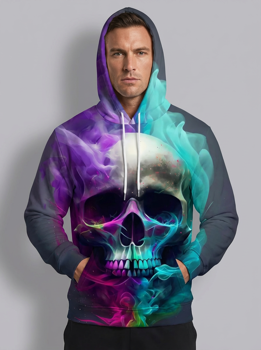 ErgonSkull | 3D Graphic Hoodie