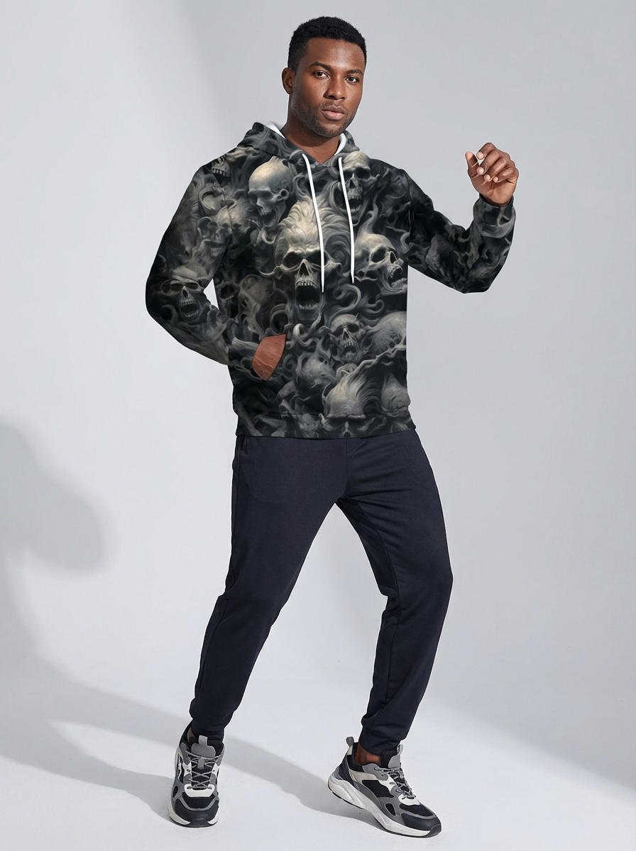 ErgonSkull | 3D Graphic Hoodie