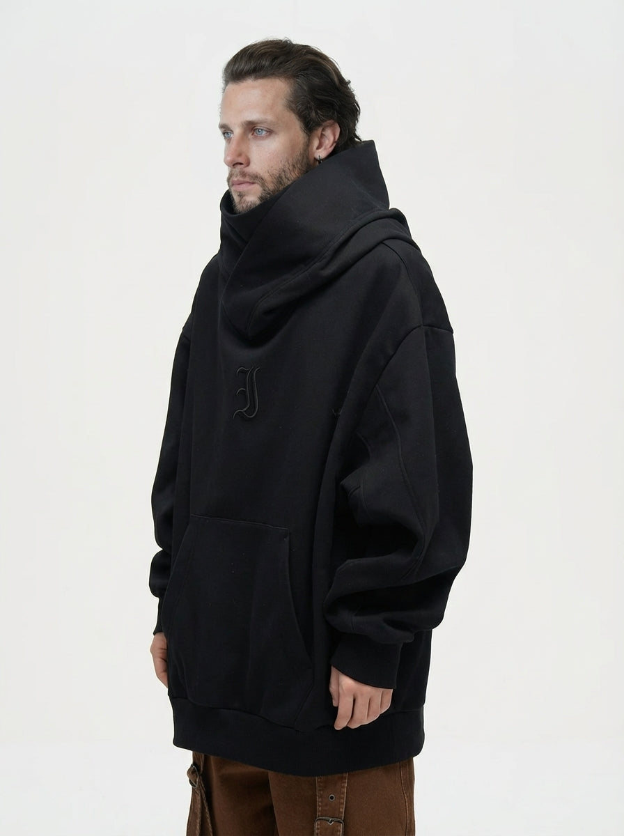 ErgonVault | High Neck Hoodie