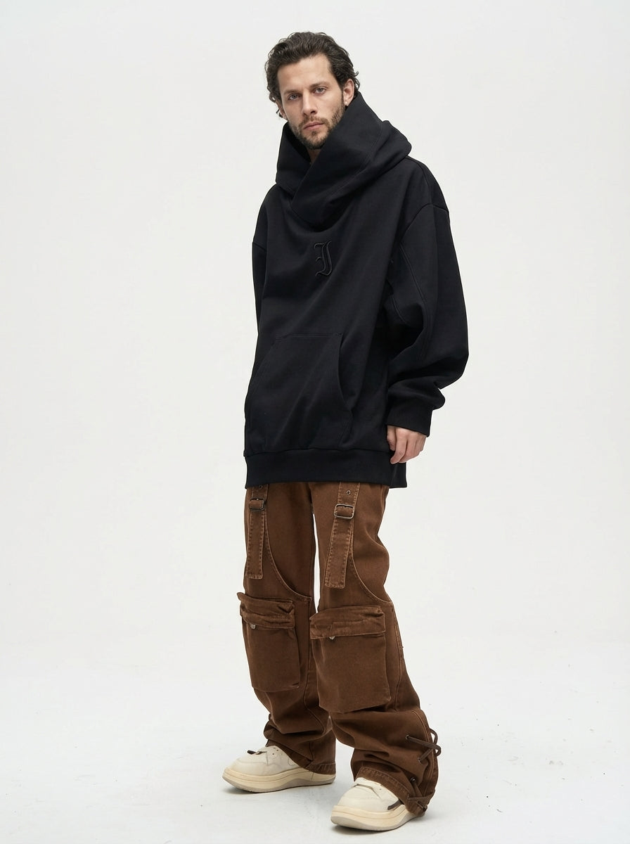 ErgonVault | High Neck Hoodie