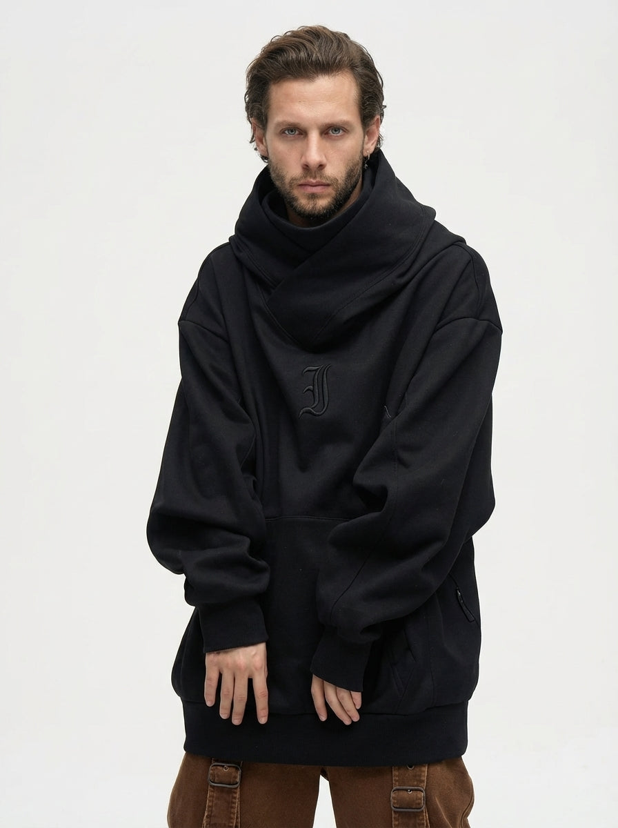 ErgonVault | High Neck Hoodie