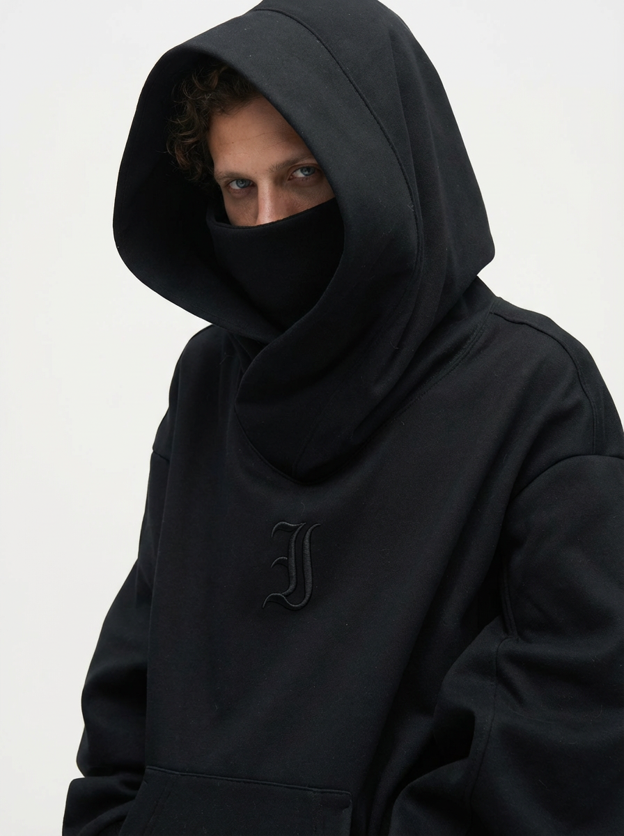 ErgonVault | High Neck Hoodie